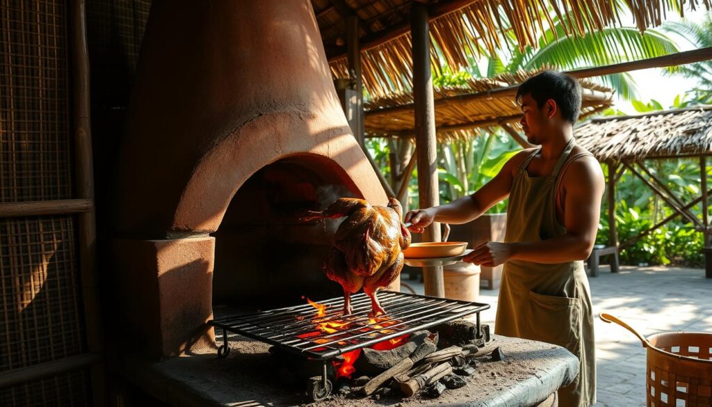 Teknik Panggang Ayam Kampung