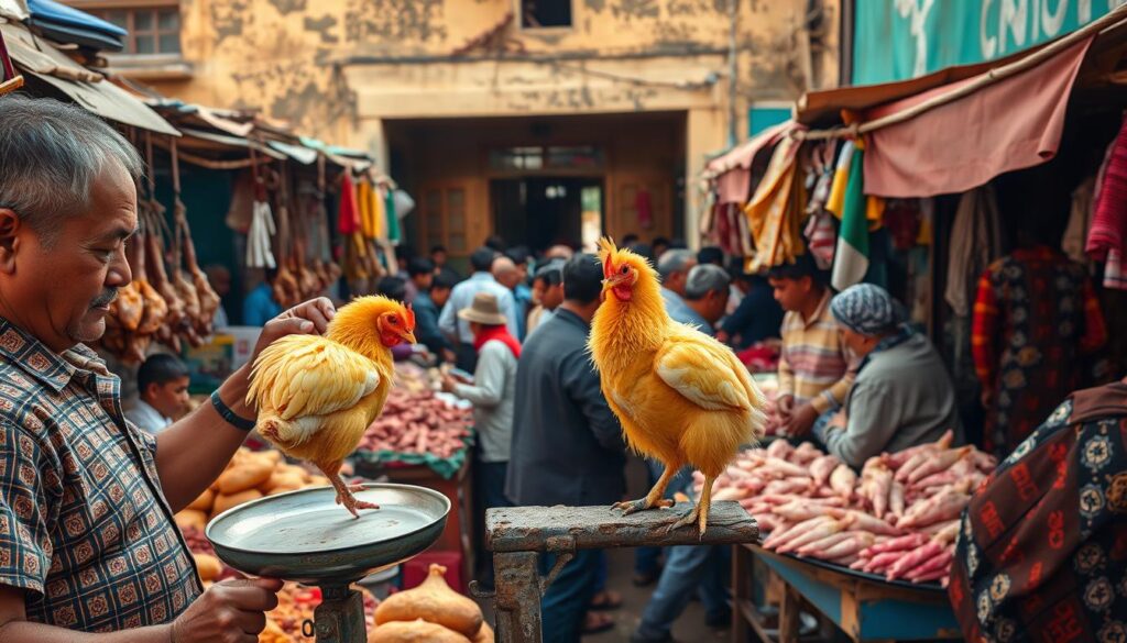 harga ayam kampung di pasar tradisional