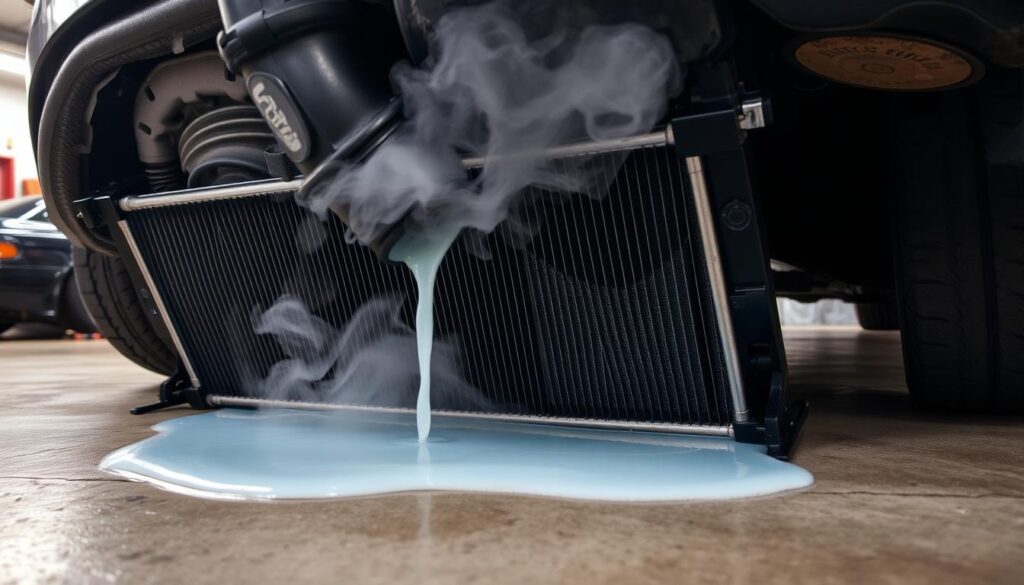 kebocoran radiator mobil