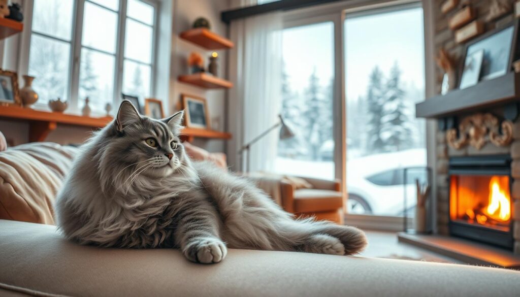 Lingkungan Kucing Siberia Lingkungan Kucing Siberia